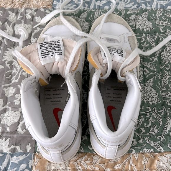 Nike Women’s Blazer '77 Vintage Mid Light Bone Sneaker Size 8 - Picture 11 of 15